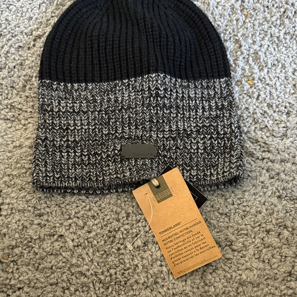 Timberland Two-Tone Knit Beanie - Picture 1 of 4